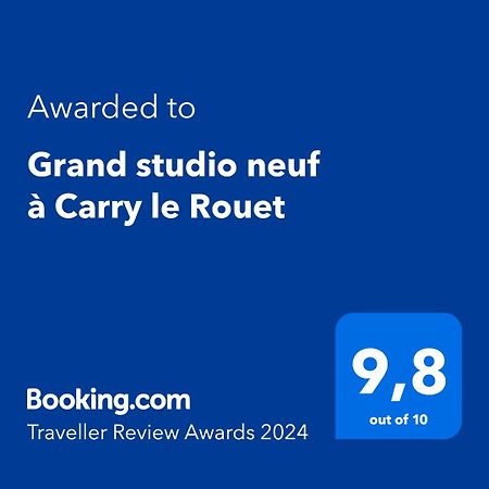 Grand Studio Neuf A Carry Le Rouet公寓 外观 照片